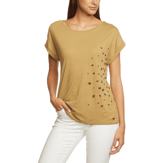 Edc By Esprit Women's Crew Neck Short Sleeve T Shirt